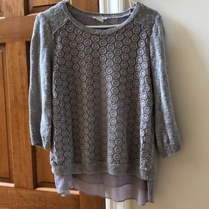 Cute Lucky Brand summer sweater
